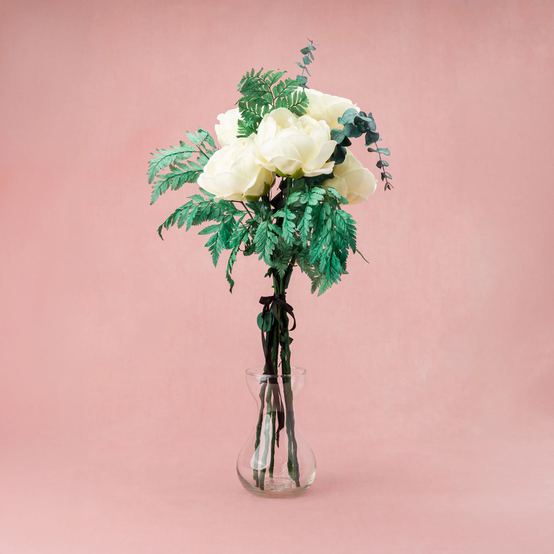 Buchet decorativ de flori criogenate cu aspect natural, ideal pentru cadou