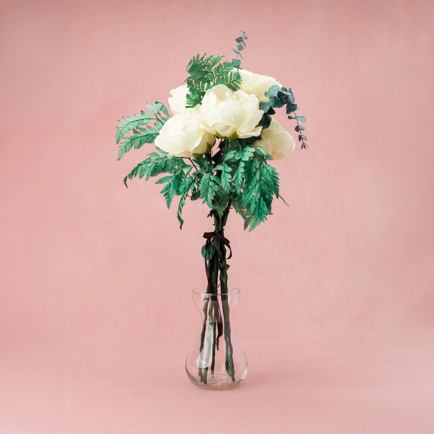 Buchet decorativ de flori criogenate cu aspect natural, ideal pentru cadou