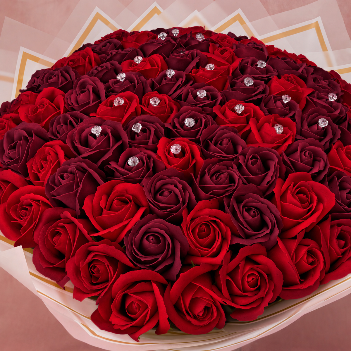 Buchet de Flori de Săpun “Pink Harmony”