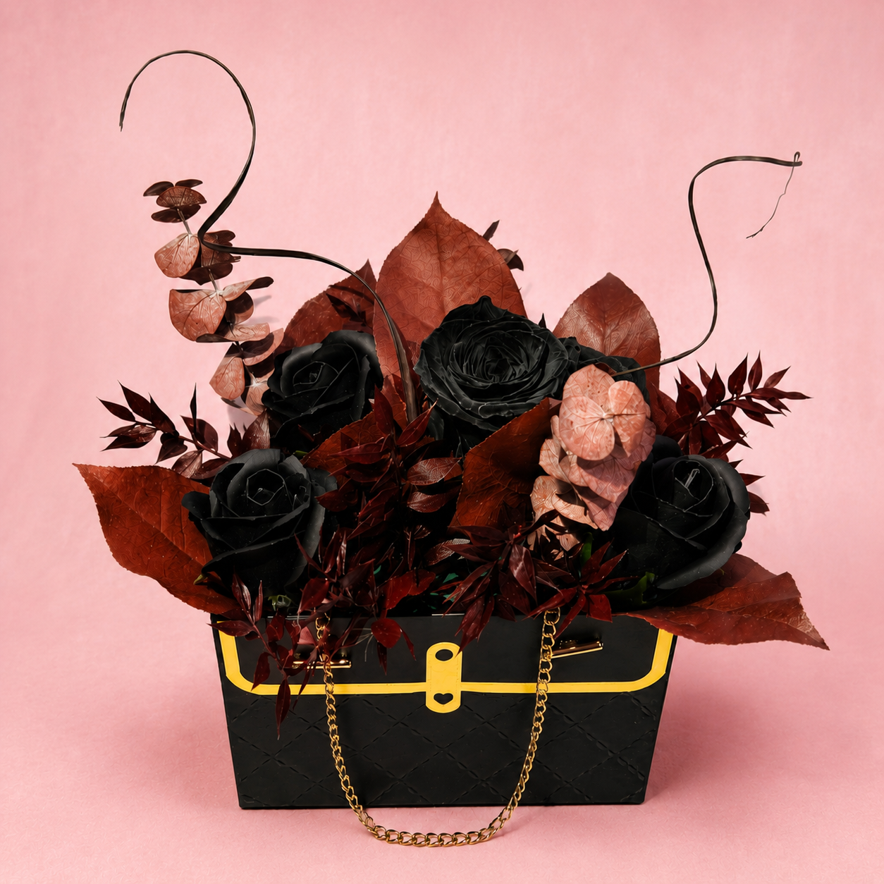 Aranjament Floral Etern „Dark Queen”