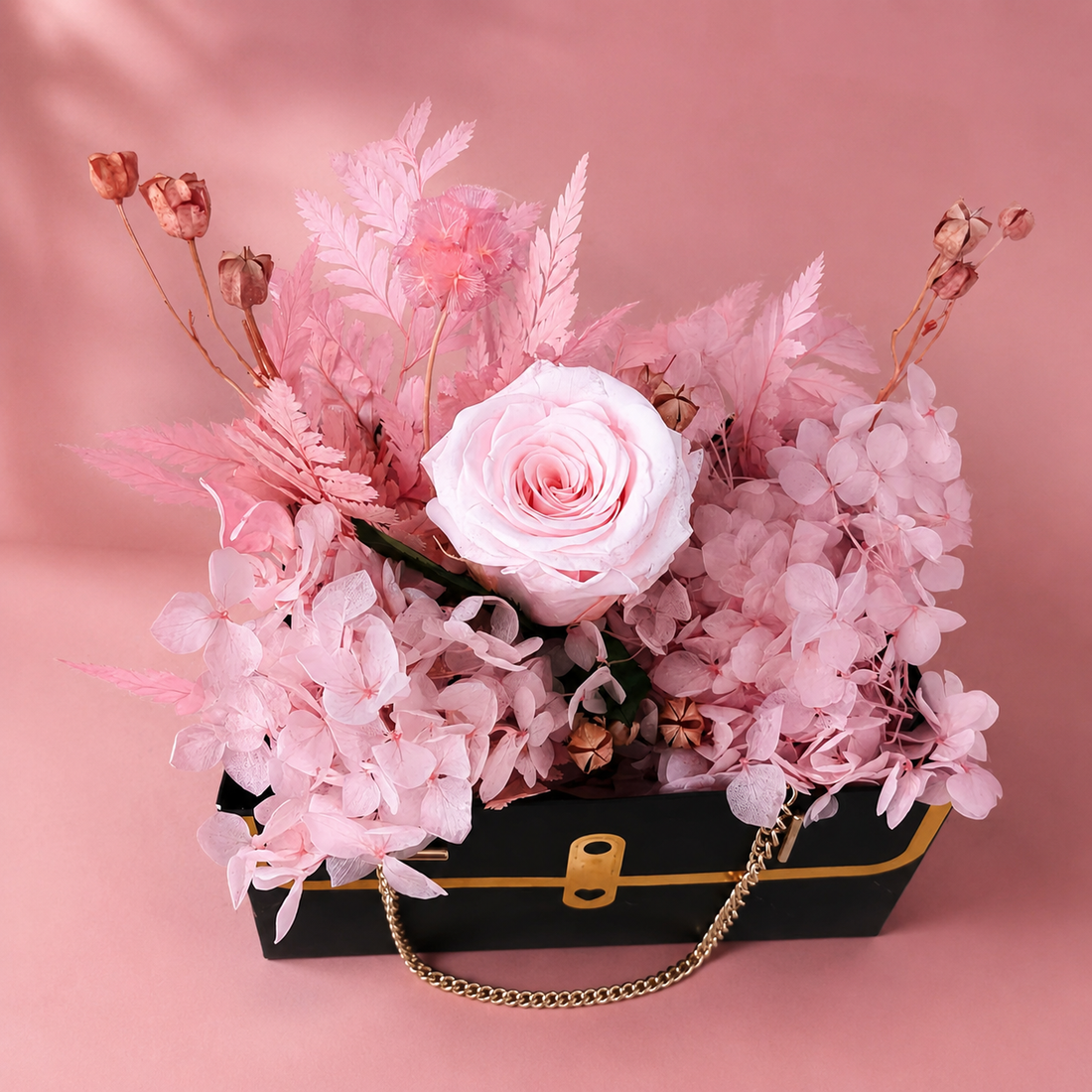 Aranjament Floral Criogenat „Pink Couture”