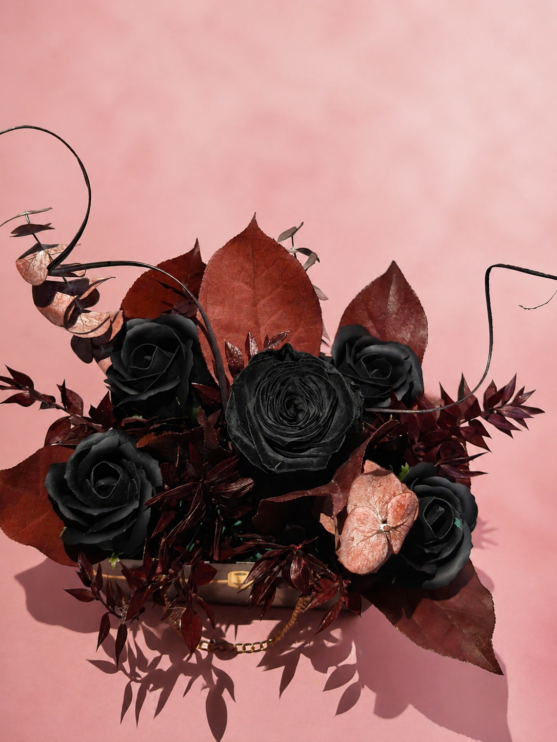 Aranjament Floral Etern „Dark Queen”